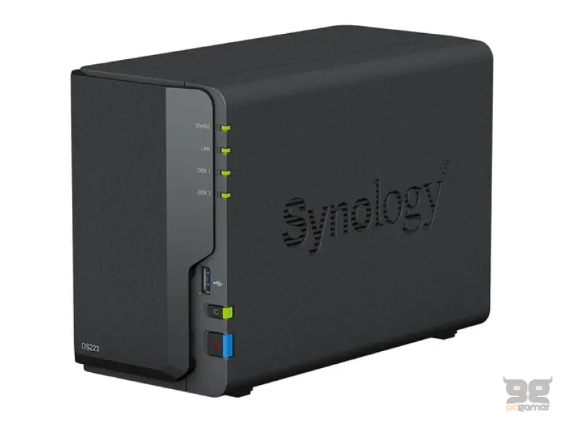 NAS Synology DS223 0/2HDD 2-bay 2GB DDR4