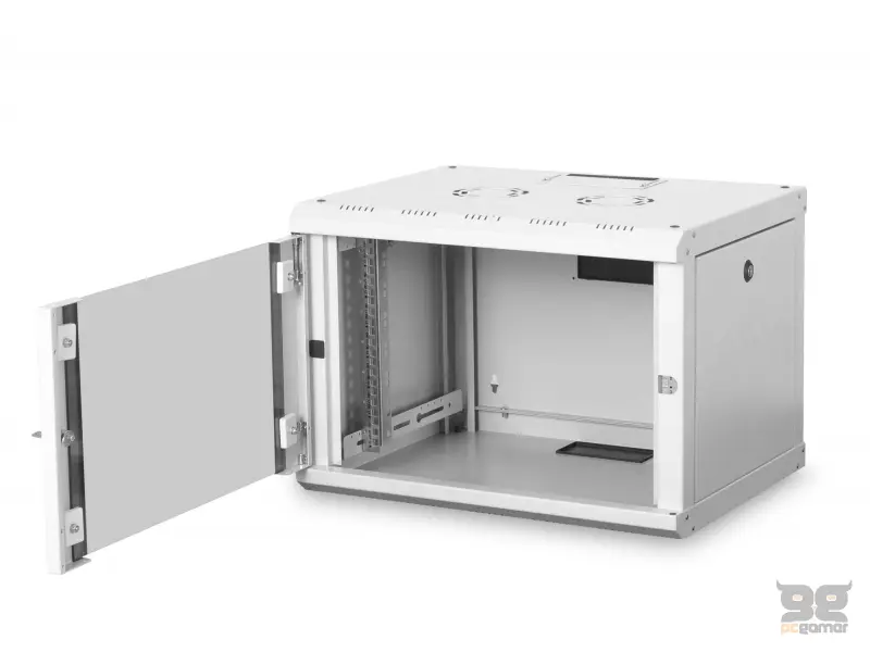 Digitus 7U wall mounting cabinet, 19"  Unique 420x600x450 mm, color grey (RAL 7035)