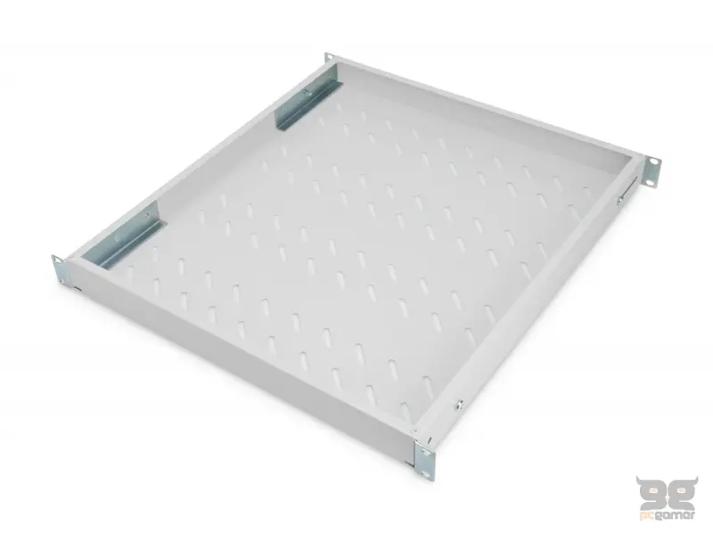 Digitus 1U fixed shelf (POLICA) 19"  for 800 mm depth racks 44x482x500 mm, adjust. 500-700 mm depth, grey