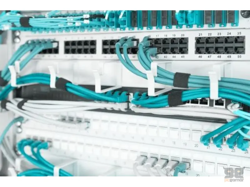 Digitus 1U Cable Management Panel 19" with Cable Rings for 483 mm