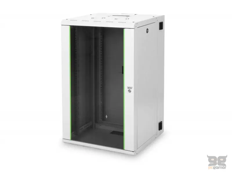 Digitus 20U network rack, wall, 19"  Unique 998x600x600 mm, sivi