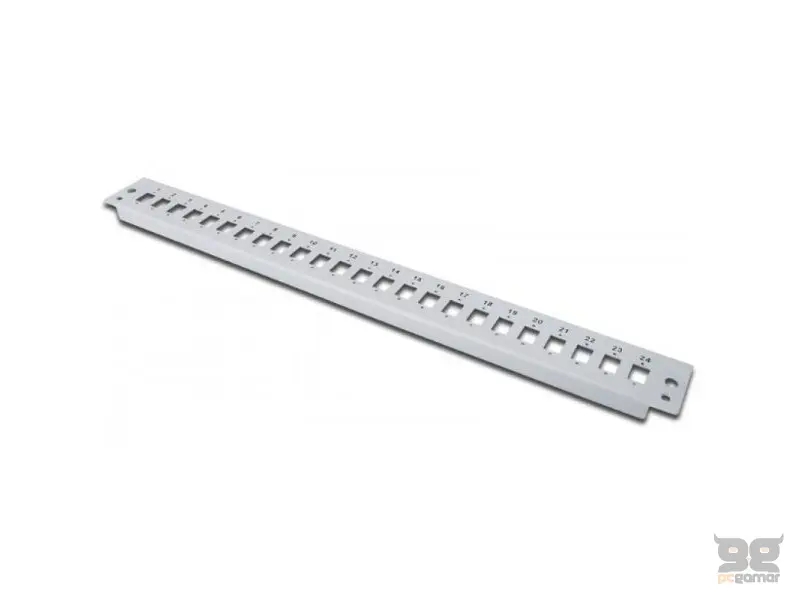 Digitus Splice box front panel fiber optic, 1U, quick lock, 24x LC DX