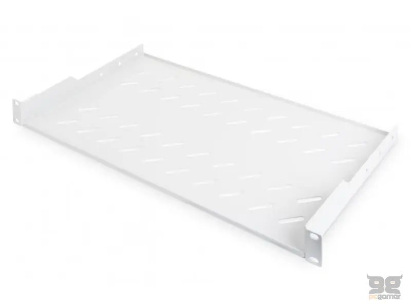 Digitus Polica fiksna 483mm (19") Cabinets, up to 15kg,45x482x250mm, grey