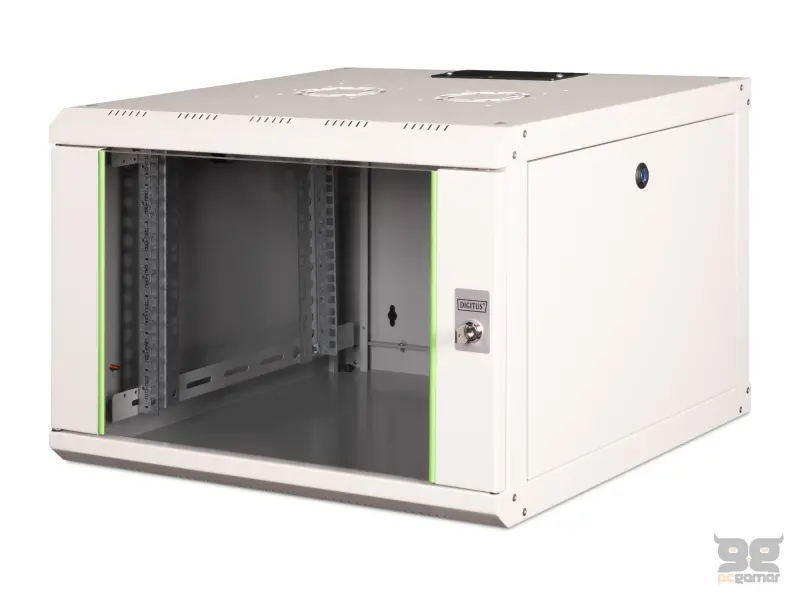 Digitus 7U network rack, wall, 600x600, sivi