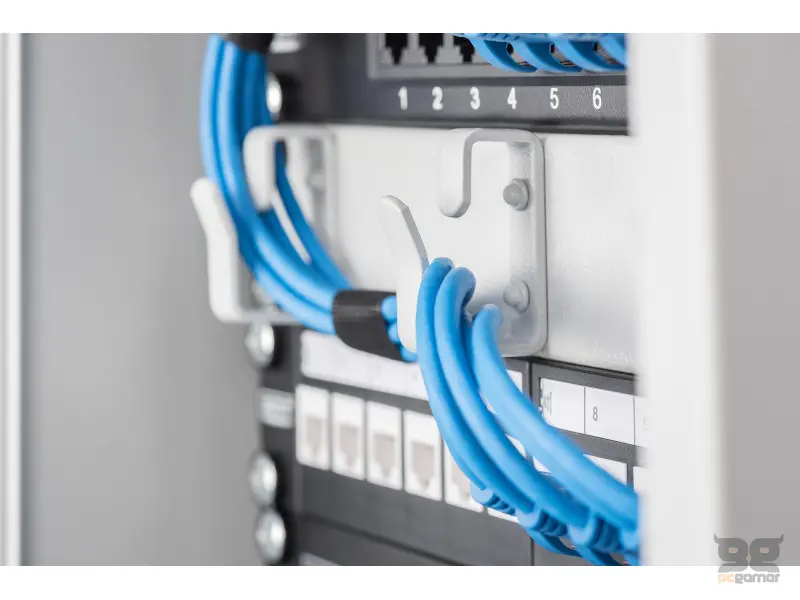 Digitus Patch panel modular 10" 1U 12-port blank crni