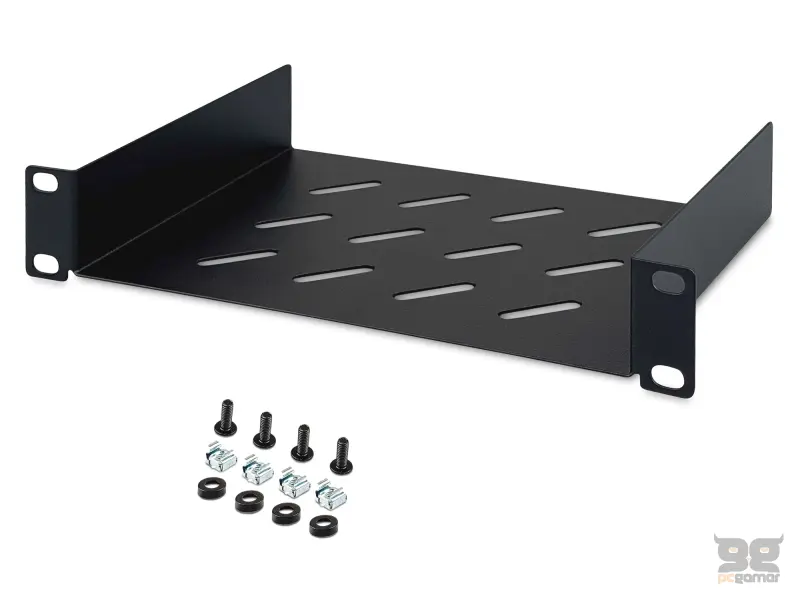 Digitus Polica fiksna 10" 1U 44x254x150 mm crna