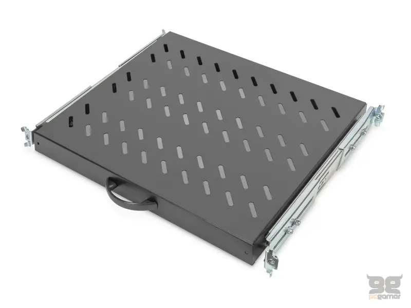 Digitus Polica na izvlacenje 483mm (19") 1U, 40x485x368mm, do 25kg, crna