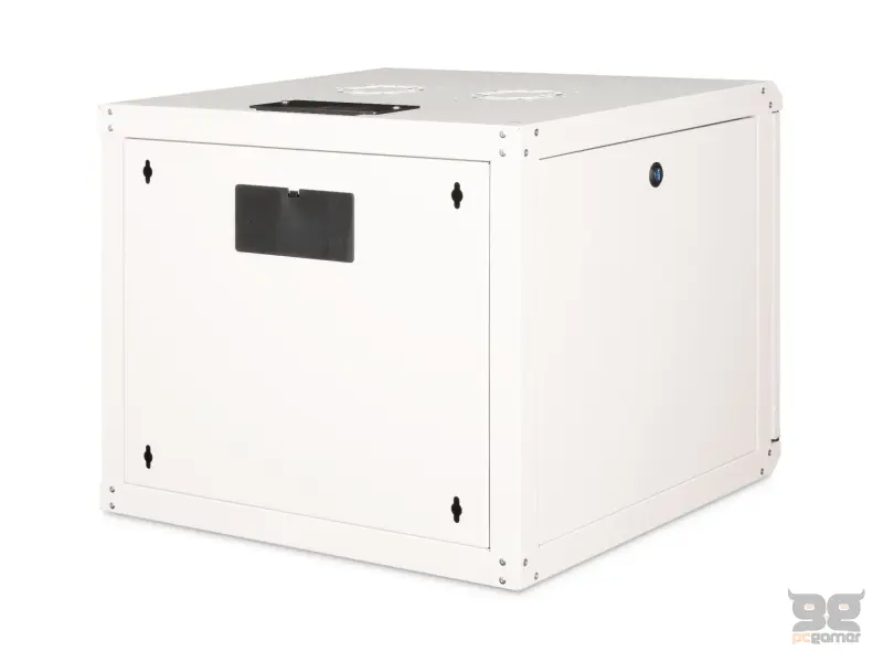 Digitus 9U network rack, wall, 600x600, sivi