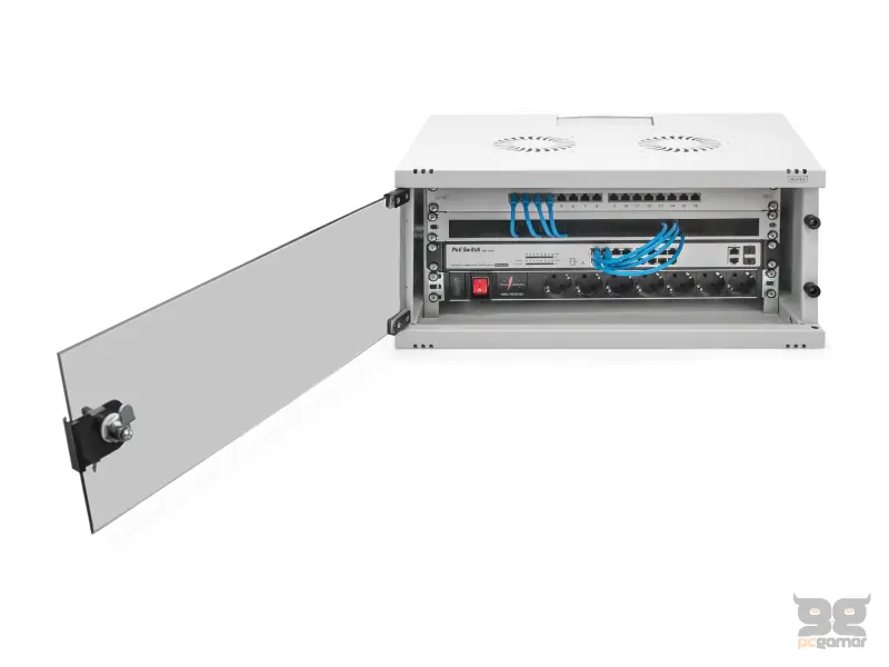Digitus 4U network rack, 19", wall, 540x400