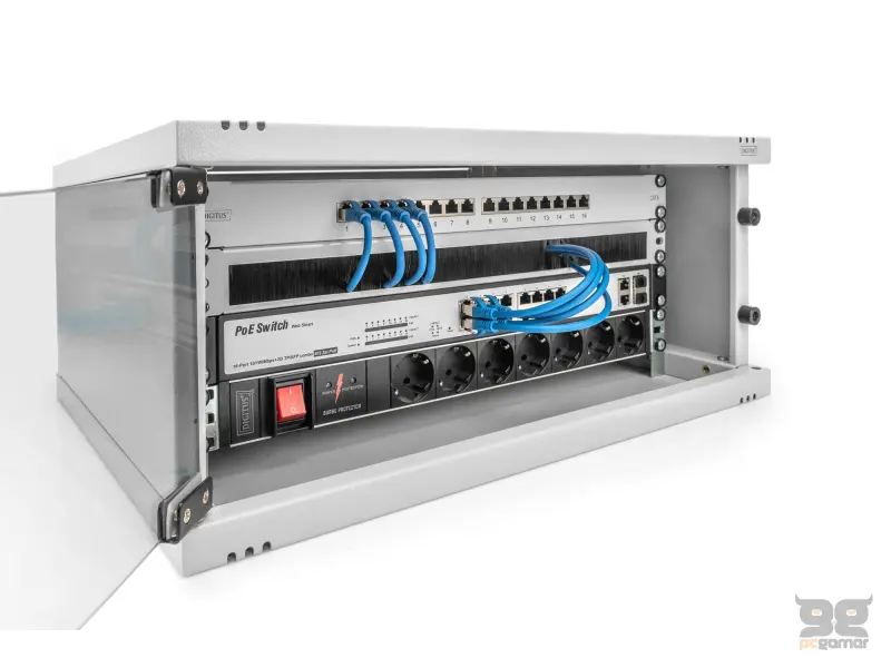 Digitus 4U network rack, 19", wall, 540x400