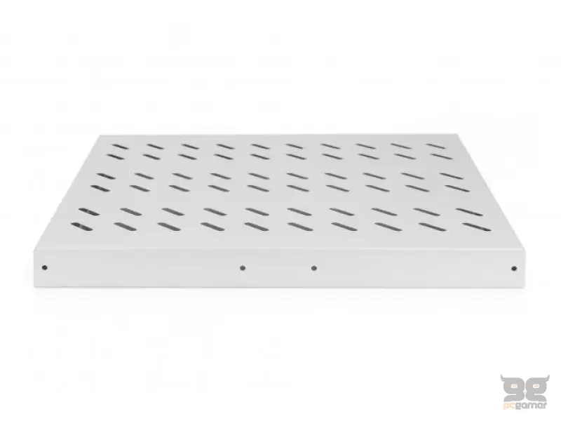 Digitus Polica na izvlacenje 483 mm (19"), nosivost do 25 kg, 40x485x368 mm, siva