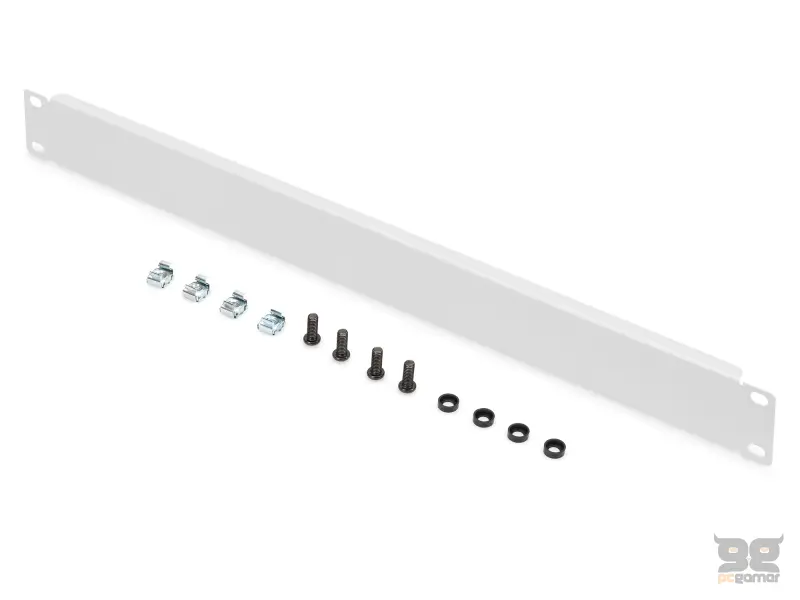 Digitus Blank panel za rack 19", Siva