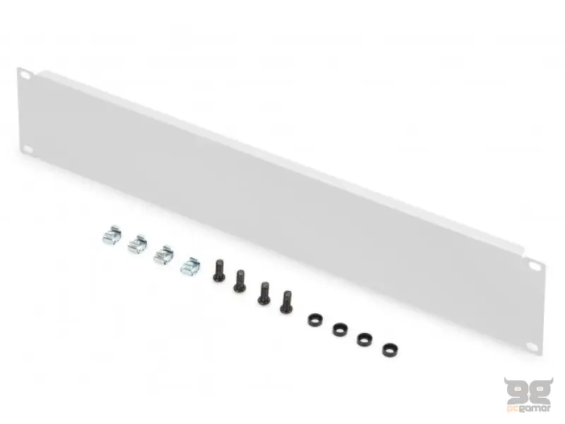 Digitus Blank panel za rack 19", 2U, Sivi