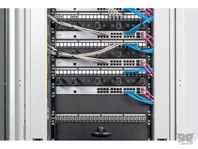 Digitus Blank panel za rack 19", 2U, Crni