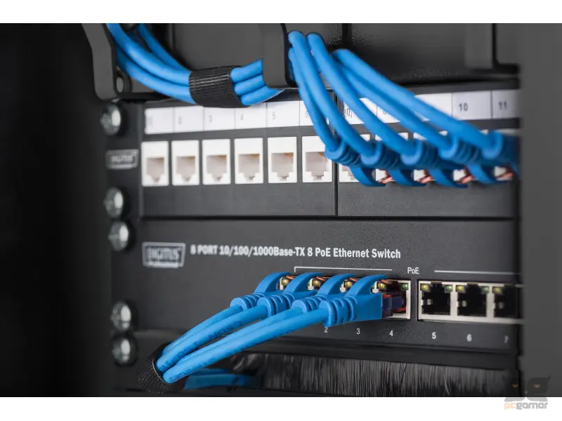 Digitus 9U network rack, 10", 312x300 mm, crni