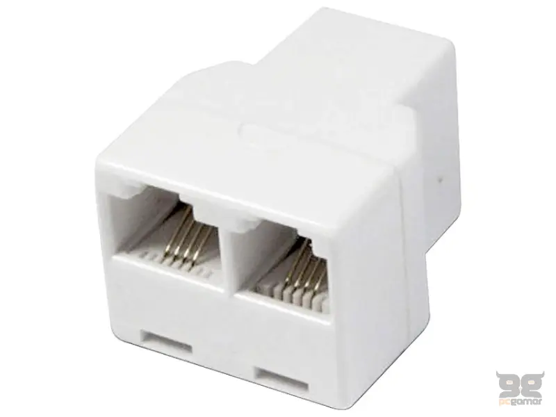 E-GREEN RJ-45 8/8 razdelnik (F/2F) 