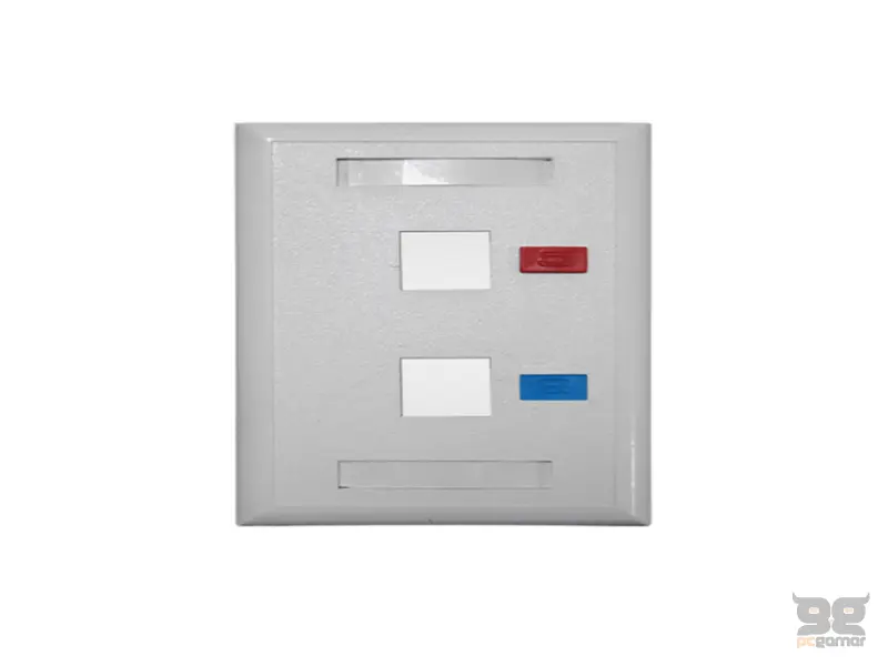 MAXPRO LINE Utičnica modularna, za 2 RJ45 modula, 120mm 