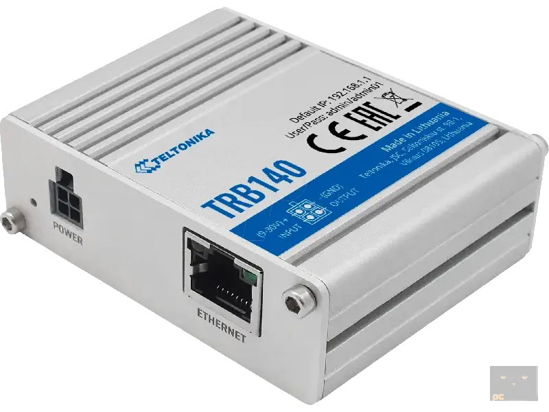 Teltonika Industrial TRB140 LTE,  Cat 4 Gateway Board, Digital I/O, USB, RMS Support, including housing