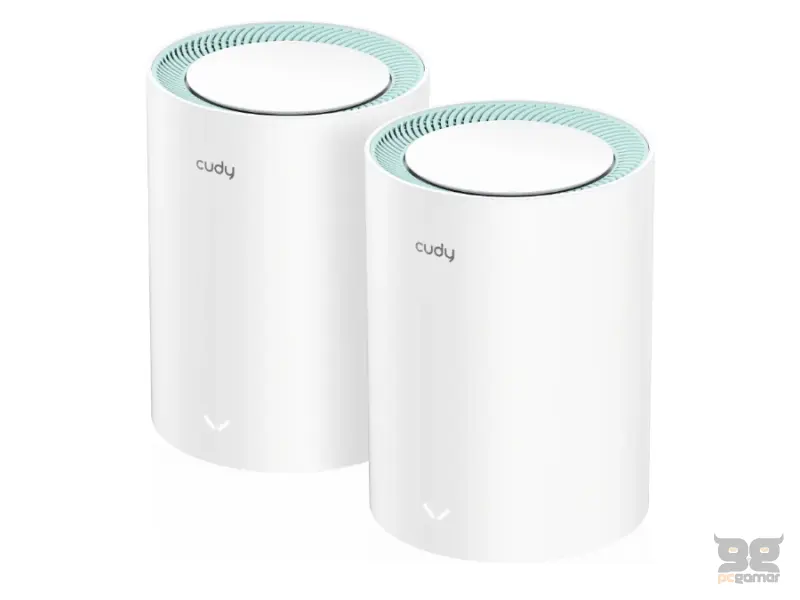 CUDY Router M1500(2-Pack) AX1500 Wi-Fi 6 Gigabit Mesh