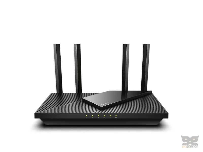 TP-LINK ARCHER AX55 AX3000 Dual Band Gigabit Wi-Fi 6 Router/AP, USB 3.0, 4 High-Performance Antennas