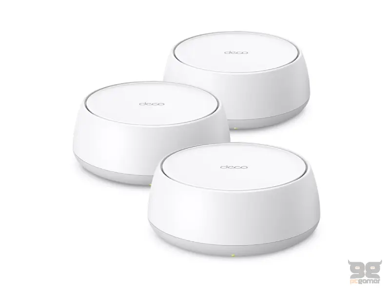 TP-LINK Deco BE25(3-pack) BE5000 Whole Home Mesh WiFi 7 System, 2 2.5 Gbps ports