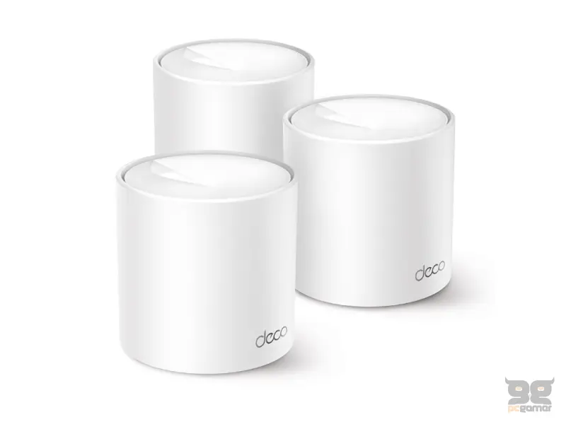 TP-LINK Deco X10(3-pack) AX1500 Whole Home Mesh Wi-Fi 6 System, up to 520m2