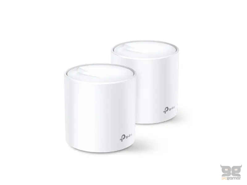 TP-LINK DECO X60(2-PACK) AX3000 Whole Home Mesh Wi-Fi 6 System up to 460 m2