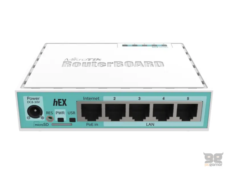 MIKROTIK (RB750Gr3) Gigabit heX, RouterOS L4, ruter 