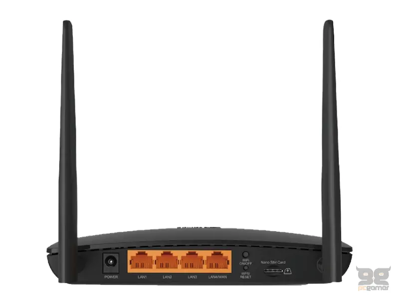 TP-LINK TL-MR6400 300Mbps Wireless N 3G/4G LTE Ruter, 1x Micro SIM Card Slot 