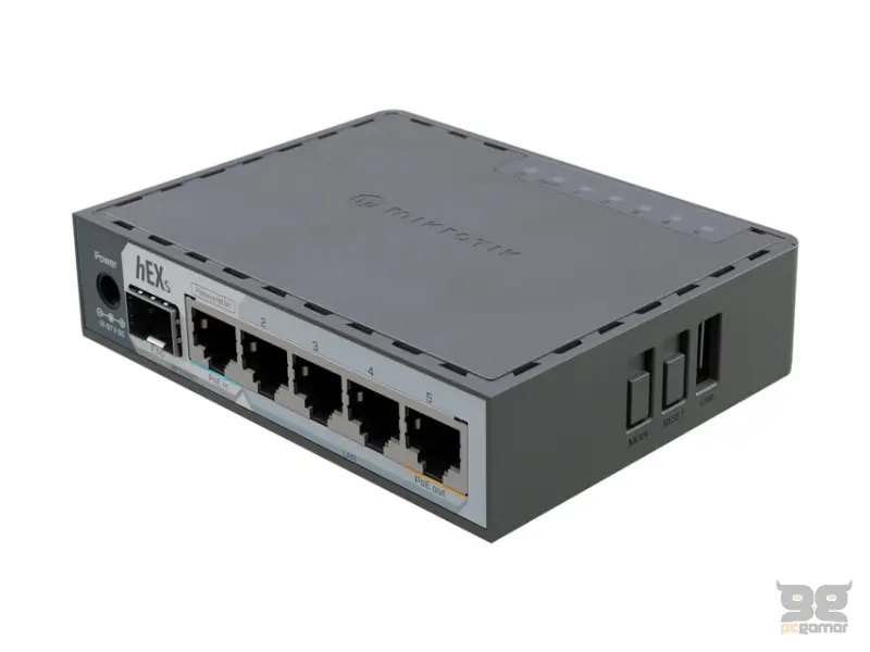MIKROTIK (E60iUGS) hEX S ruter, RouterOS L4 ver7 