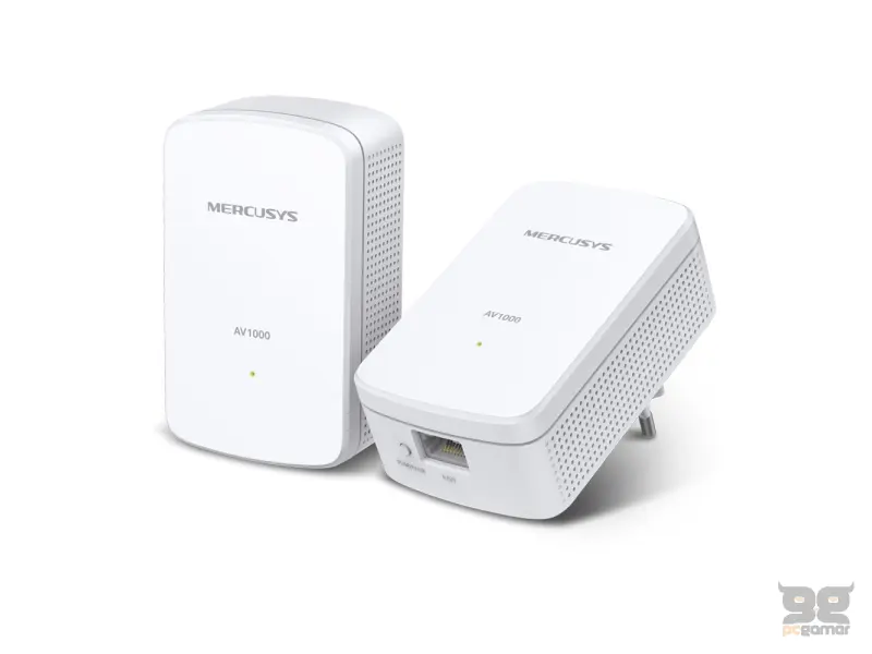 MERCUSYS MP500 KIT(EU) AV1000 Gigabit Powerline Starter Kit 