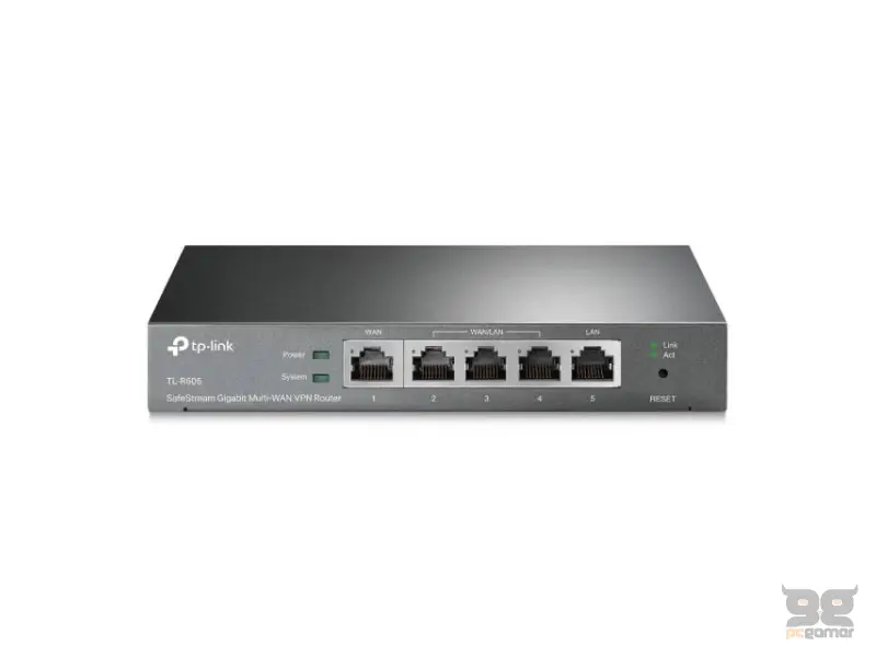 TP-LINK ER605(UN) Omada VPN Gateway Gigabit ruter (TL-R605) 