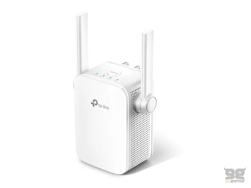TP-LINK RE205 AC750 Wi-Fi Range Extender 433Mbps at 5GHz + 300Mbps at 2.4GHz, 2 fixed antennas