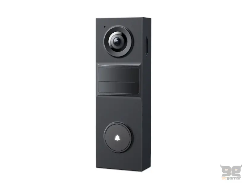 TP-LINK TAPO D205 Smart Video Doorbell Mini 2K Live View, Ultra-Wide 160 FOV, Built-in Battery, IP54