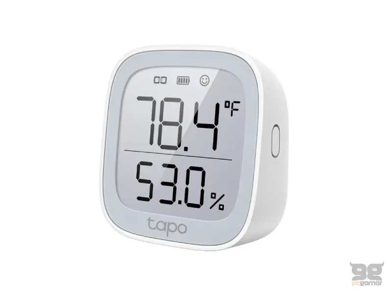 TP-LINK TAPO T315 Smart Temperature & Humidity Monitor, Real-Time Monitoring, 2.7" E-ink Display