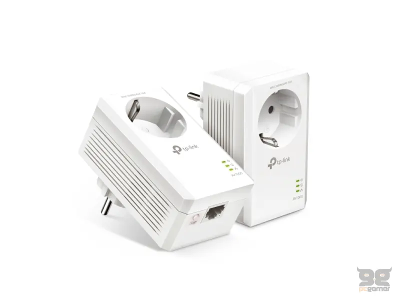 TP-LINK TL-PA7017P KIT AV1000 Gigabit Passthrough Powerline Starter Kit
