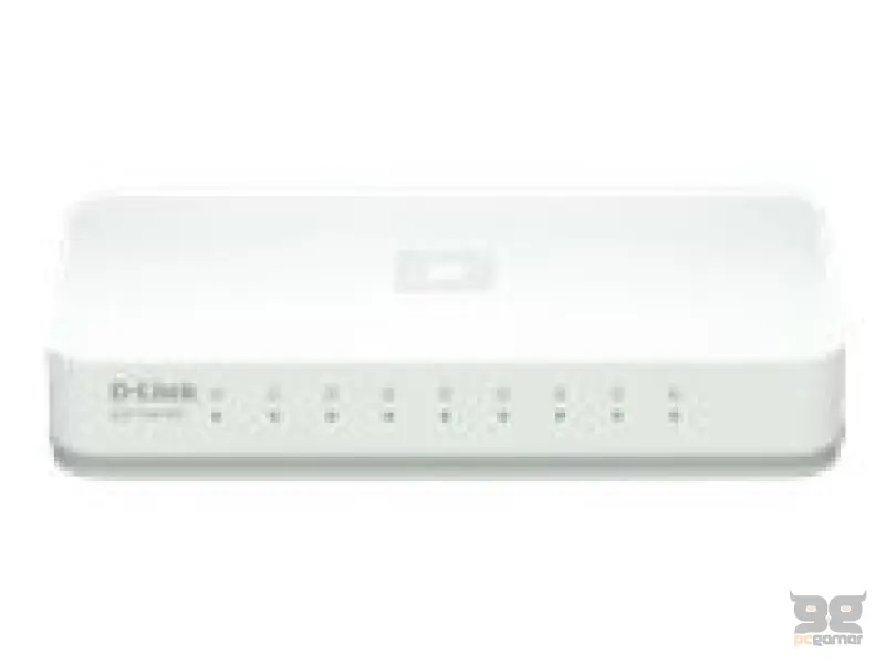 D-Link 8-port neupravljiv switch, GO-SW-8E/E