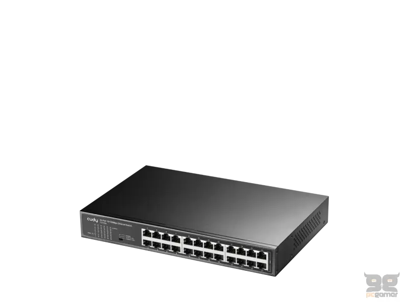 CUDY Switch FS1024 24-Port 10/100 Metal Rackmount