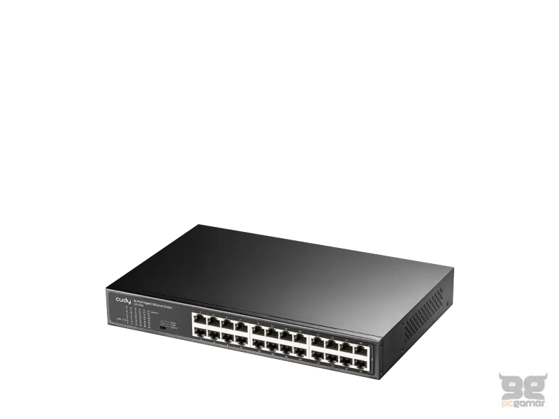 CUDY Switch GS1024 24-Port Gigabit Metal Rackmount