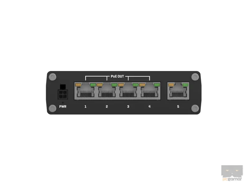 Teltonika Switch TSW100 5-Port 10/100/1000 Gigabit PoE+