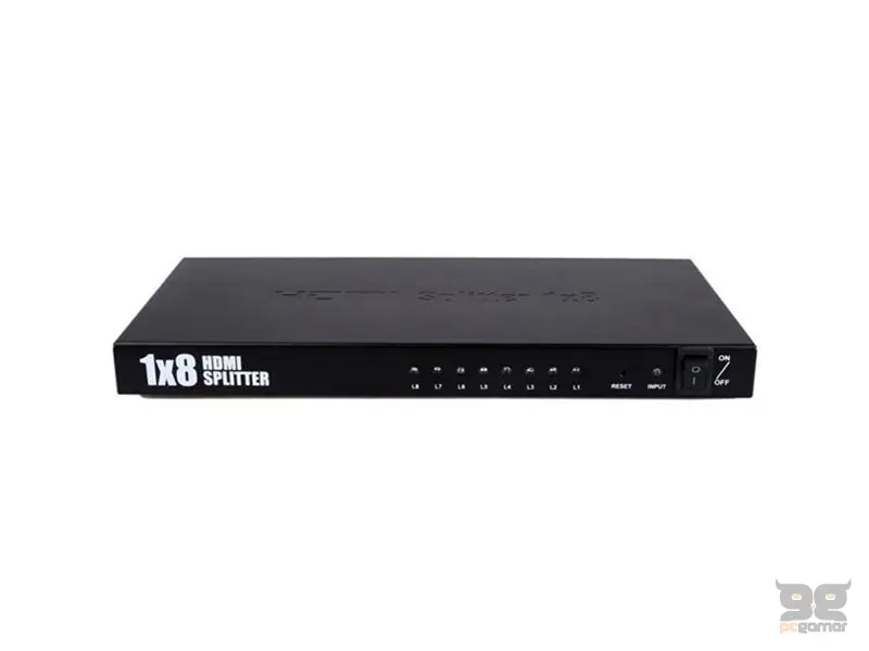 SAMSA HDSW8 HDMI spliter 1x8 1080P 3D 