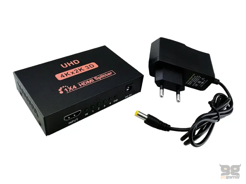 E-GREEN 2.0 HDMI spliter 4x out 1x in 4K x 2K 