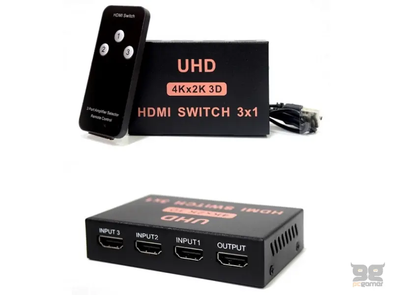 FAST ASIA HDMI Switch 3x1 4Kx2K 3D