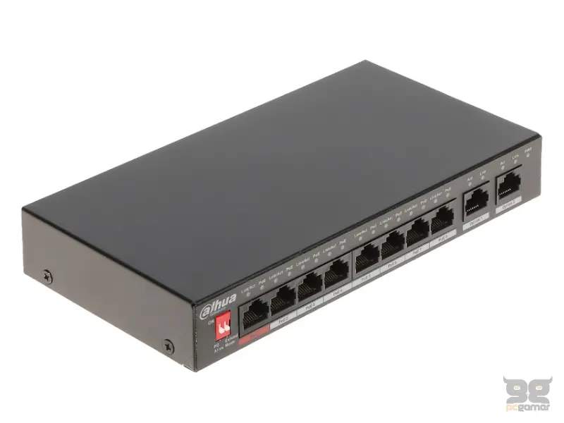 DAHUA PFS3010-8ET-96-V2 8port Fast Ethernet PoE switch 