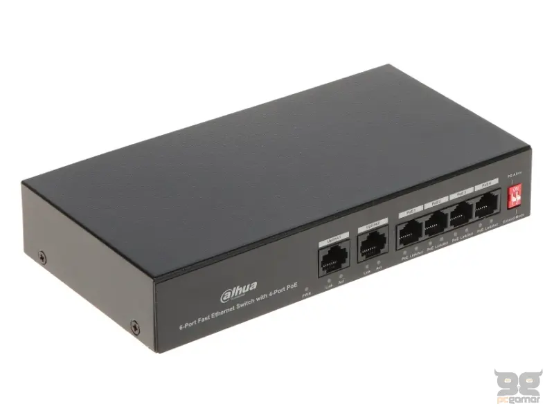 DAHUA PFS3006-4ET-36 6-Port Fast Ethernet Switch with 4-Port PoE 