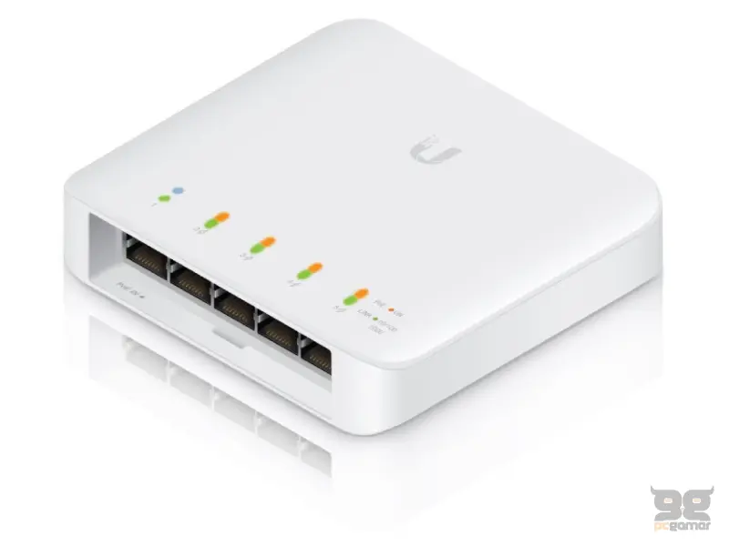 UBIQUITI (USW-Flex) UniFi 5-Port Layer 2 Gigabit Switch with PoE Support 