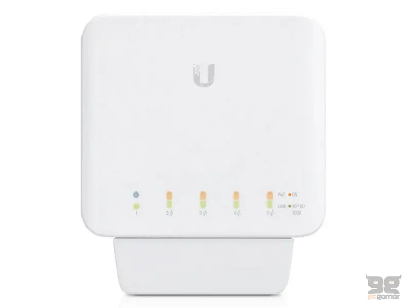 UBIQUITI (USW-Flex) UniFi 5-Port Layer 2 Gigabit Switch with PoE Support 