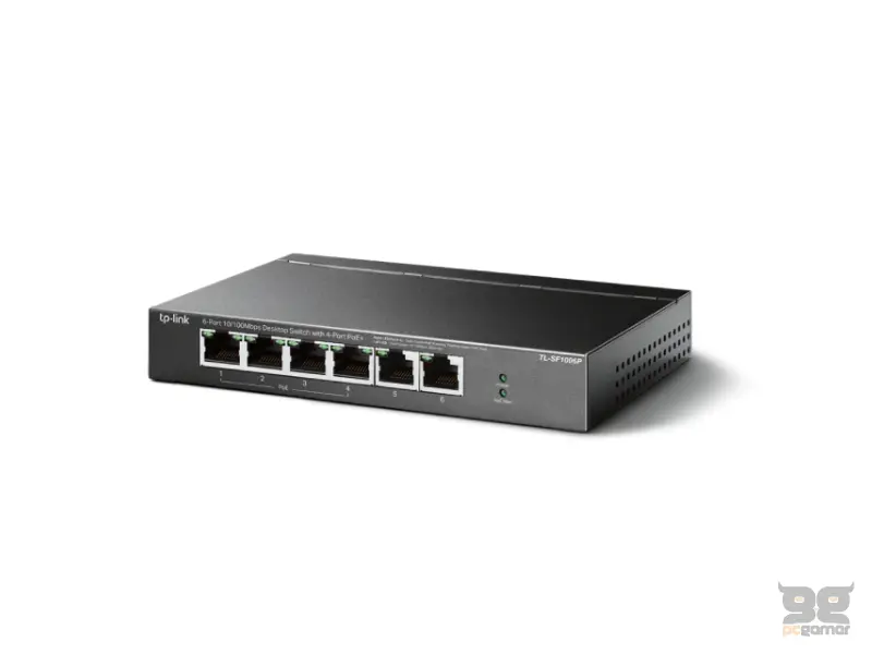 TP-LINK TL-SF1006P PoE switch 6 porta(4 poe+2) 