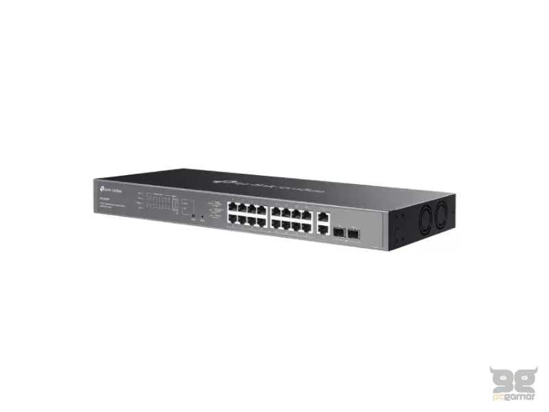 TP-LINK ES220GMP(UN) Omada 20-Port Gigabit Easy upravljivi Switch sa16-Port PoE+ 