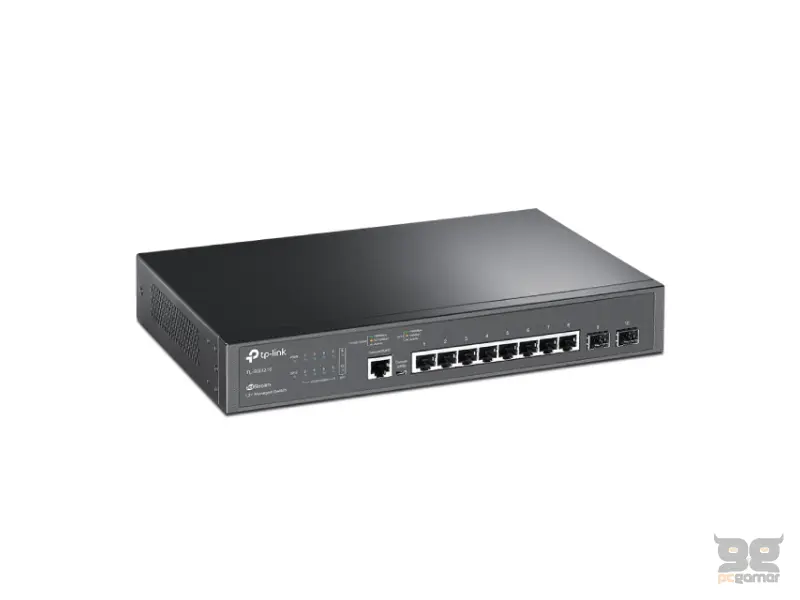TP-LINK SG3210(UN) Omada 8-Port Gigabit L2+ Upravljivi Switch sa 2 SFP Slots 